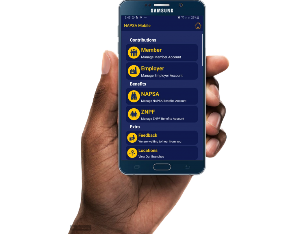 NAPSA Mobile App