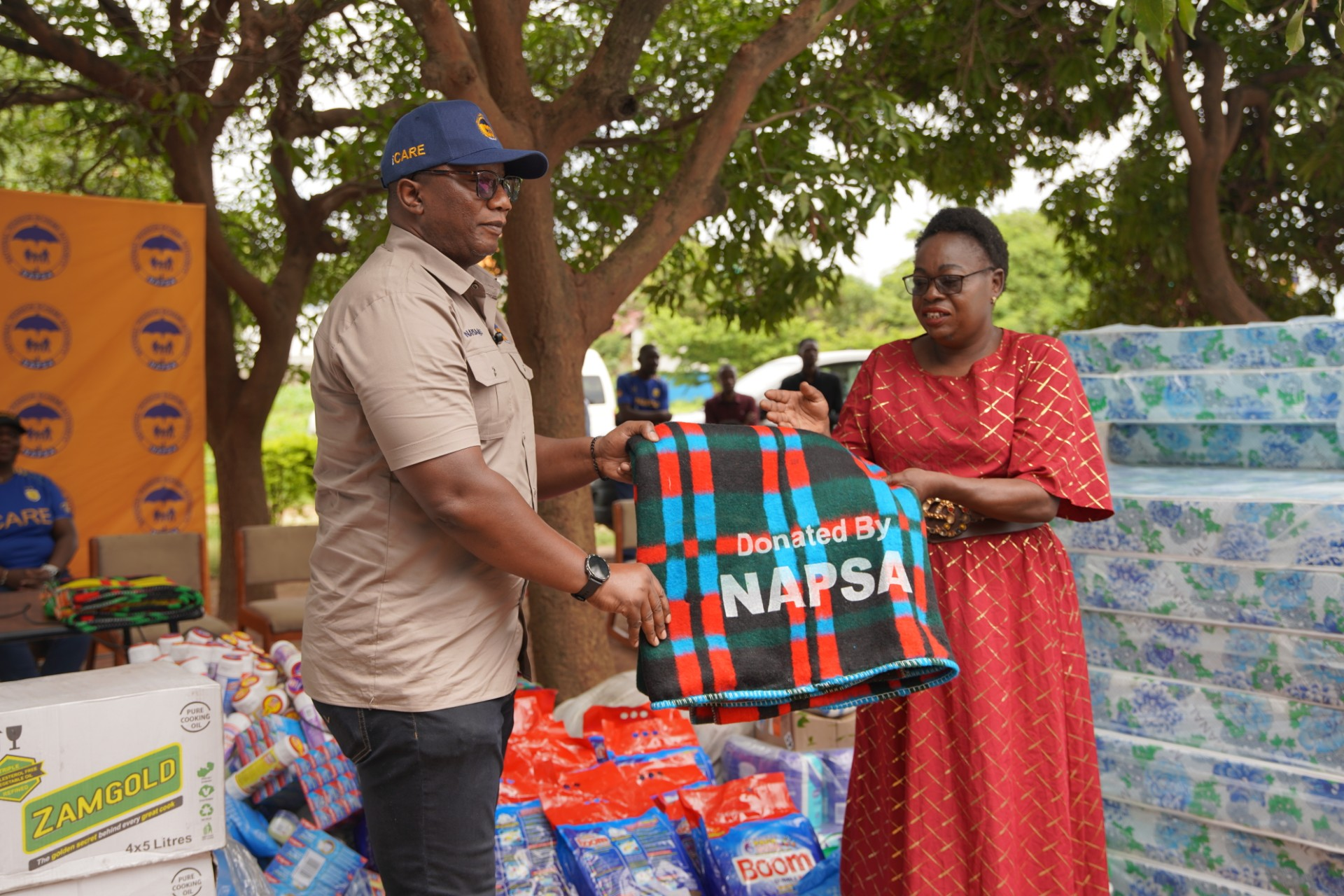 NAPSA SHARES FESTIVE GOODWILL WITH RESIDENTS OF MATERO OLD PEOPLE’S HOME