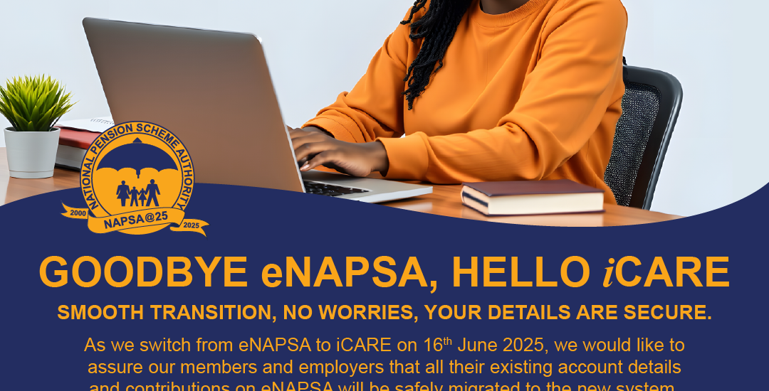 eNAPSA to iCARE System Migration on 16th June