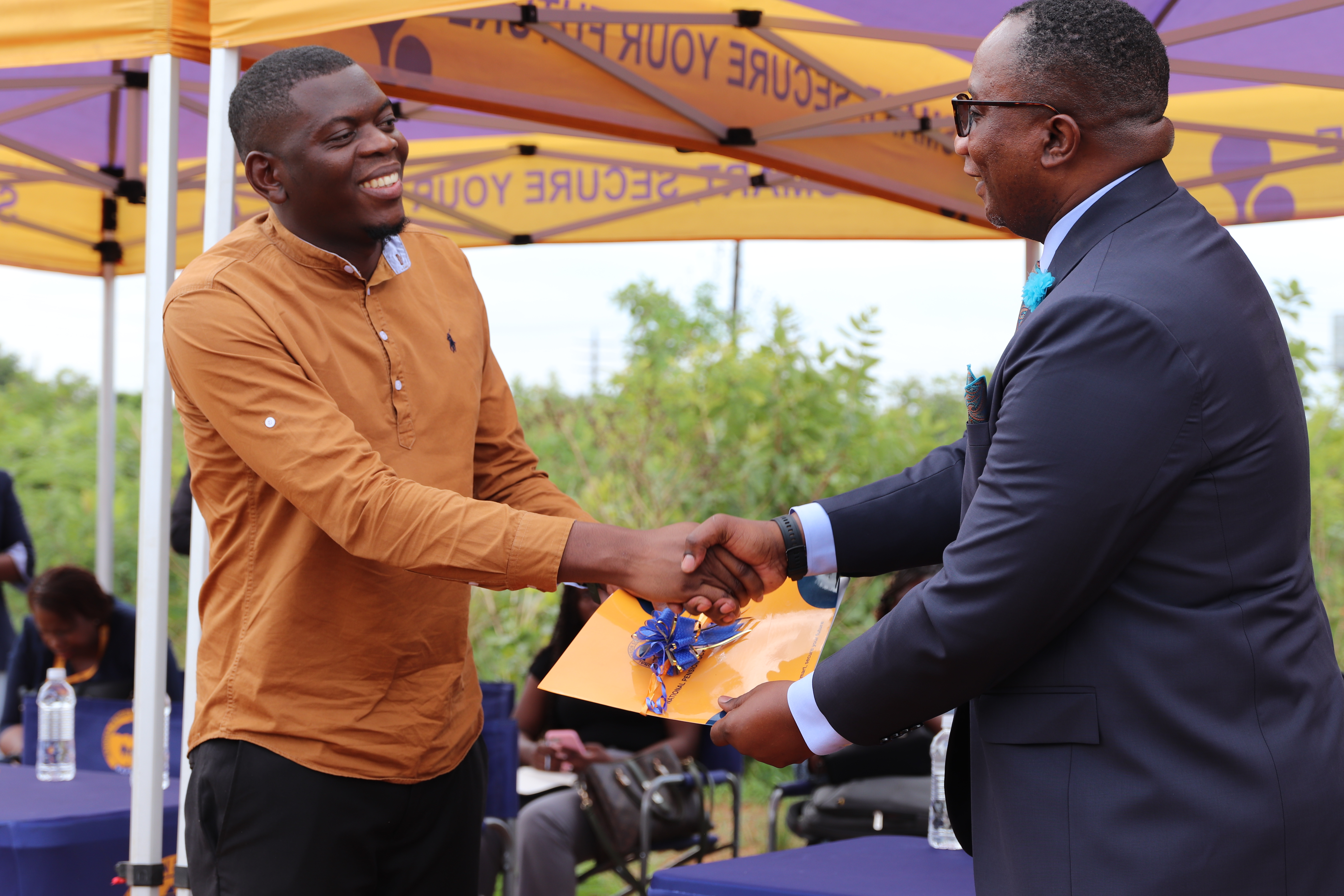 NAPSA CELEBRATES MILESTONE: FIRST FULLY SERVICED PLOT HANDED OVER TO WINNER OF “UPDATE YOUR DETAILS AND WIN A PLOT” CAMPAIGN