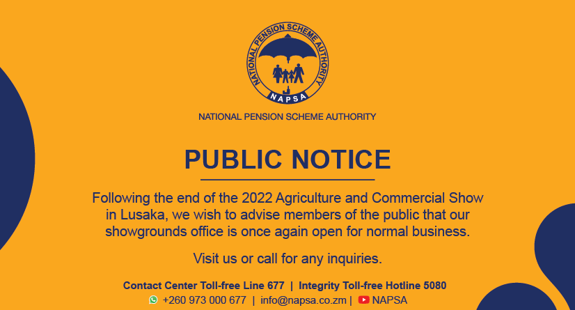 PUBLIC NOTICE – SHOWGROUNDS OFFICE IS ONCE AGAIN OPEN FOR NORMAL BUSINESS