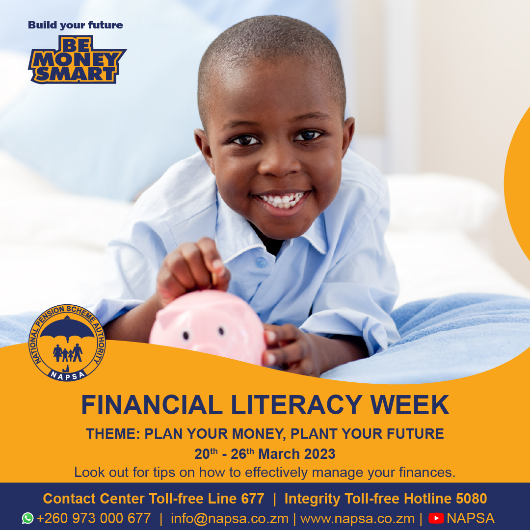 ITS FINANCIAL LITERACY WEEK PLAN YOUR MONEY. PLANT YOUR FUTURE. National Pension Scheme